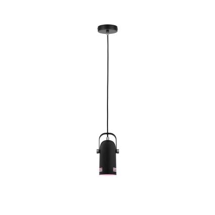 Paulmann 79766 - 1xE27/15W Lámpara colgante con cable LAVEA 230V negra