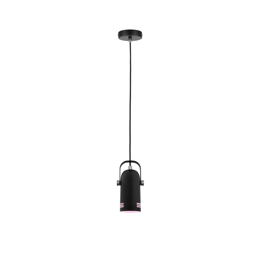 Paulmann 79766 - 1xE27/15W Lámpara colgante con cable LAVEA 230V negra