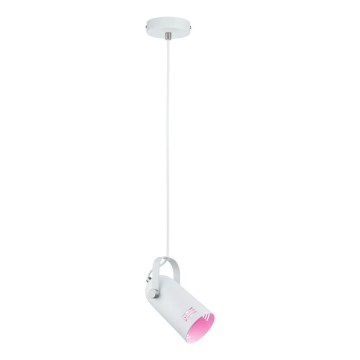 Paulmann 79767 - 1xE27/15W Lámpara colgante con cable LAVEA 230V blanca