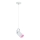 Paulmann 79767 - 1xE27/15W Lámpara colgante con cable LAVEA 230V blanca