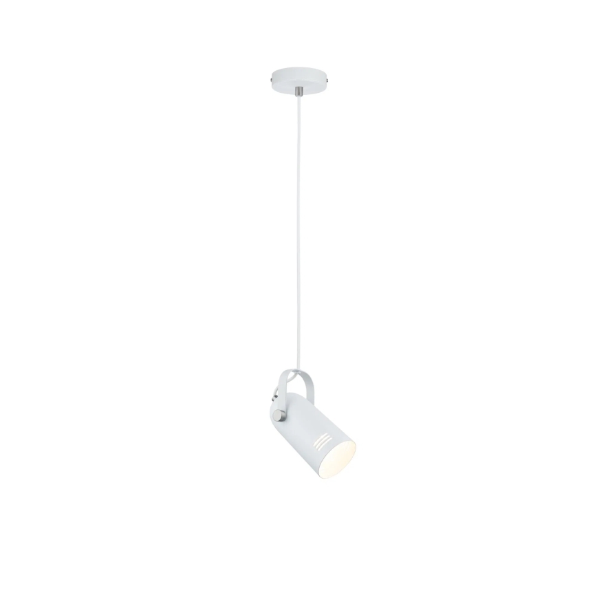 Paulmann 79767 - 1xE27/15W Lámpara colgante con cable LAVEA 230V blanca