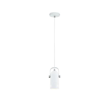 Paulmann 79767 - 1xE27/15W Lámpara colgante con cable LAVEA 230V blanca