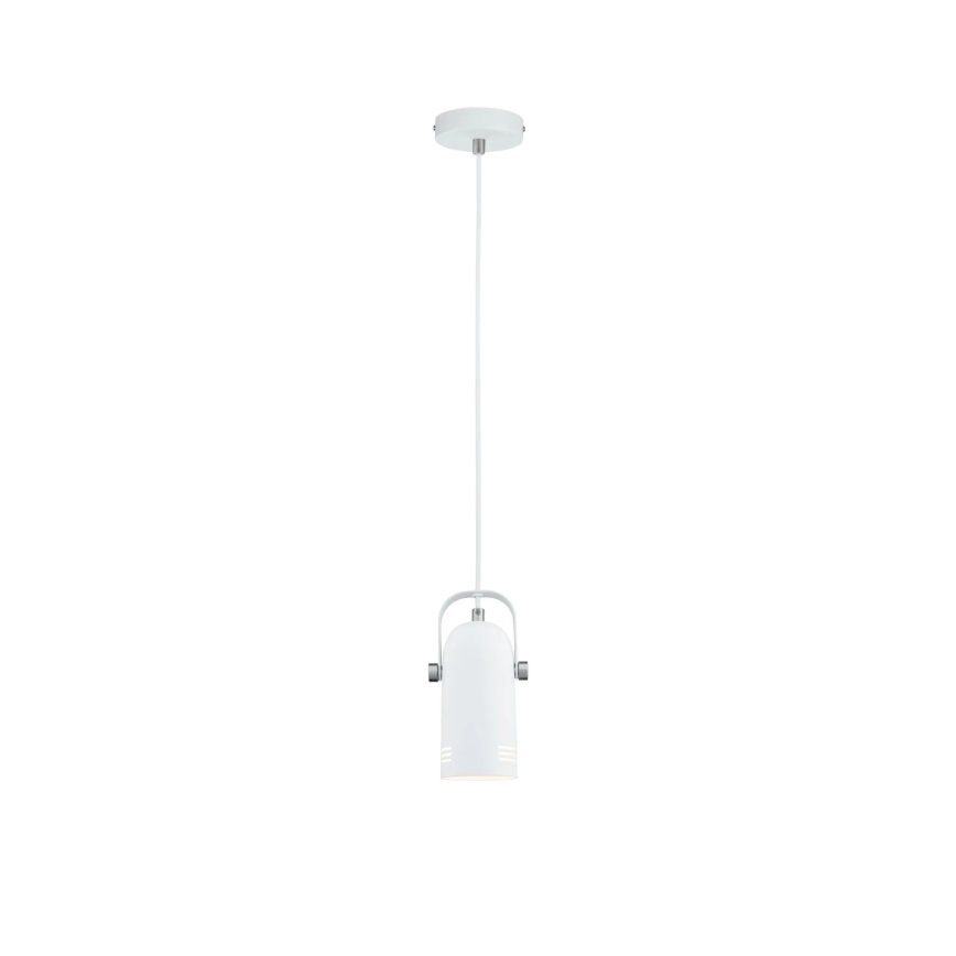 Paulmann 79767 - 1xE27/15W Lámpara colgante con cable LAVEA 230V blanca