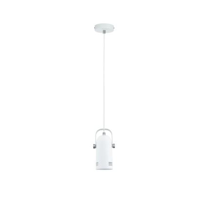 Paulmann 79767 - 1xE27/15W Lámpara colgante con cable LAVEA 230V blanca