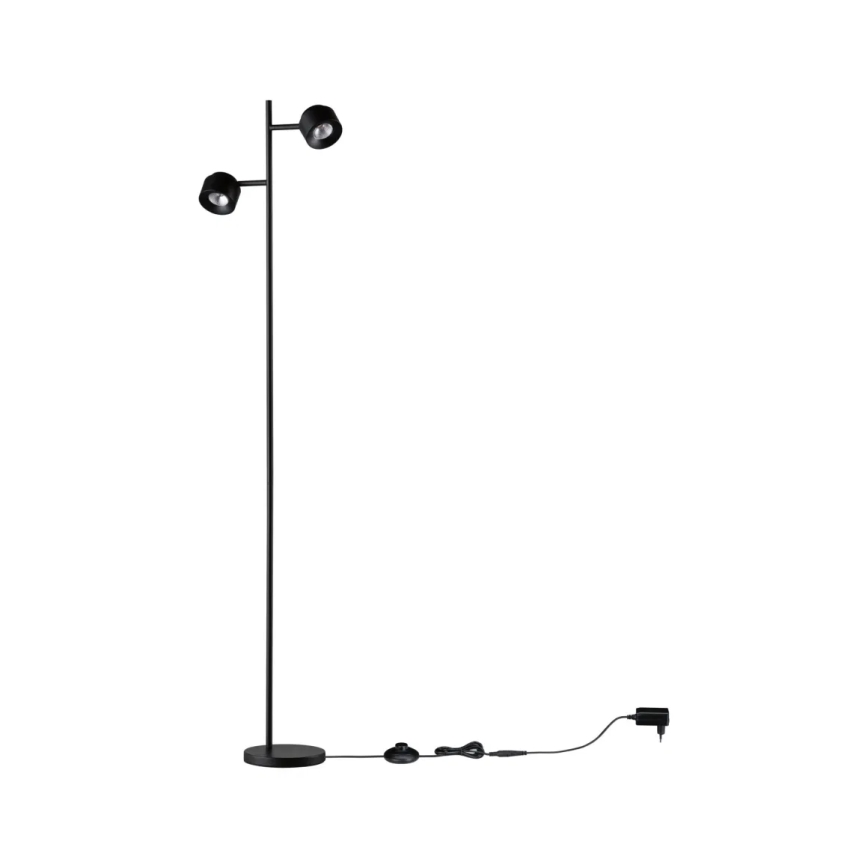 Paulmann 79775 - 2xLED/3W Lámpara de pie regulable PURIK PANE 230V