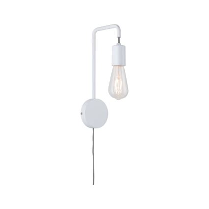 Paulmann 79811 - 1xE27/40W Aplique de pared CALVANI 230V blanco