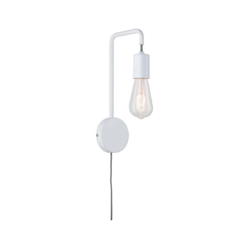 Paulmann 79811 - 1xE27/40W Aplique de pared CALVANI 230V blanco