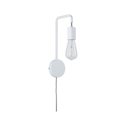 Paulmann 79811 - 1xE27/40W Aplique de pared CALVANI 230V blanco