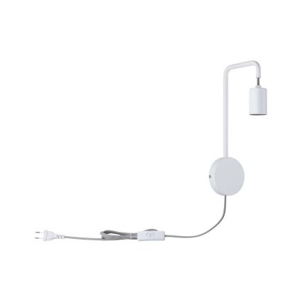Paulmann 79811 - 1xE27/40W Aplique de pared CALVANI 230V blanco