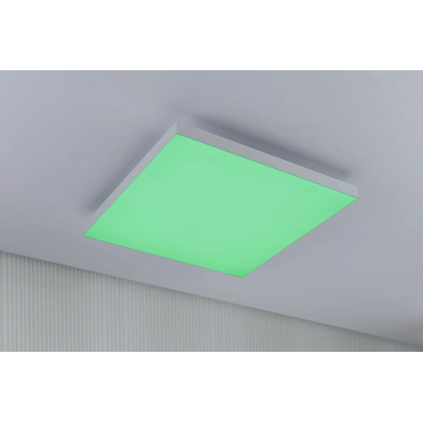 Paulmann 79905 - LED/19W RGBW Plafón regulable VELORA 230V 3000-6500K + control remoto