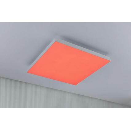 Paulmann 79905 - LED/19W RGBW Plafón regulable VELORA 230V 3000-6500K + control remoto