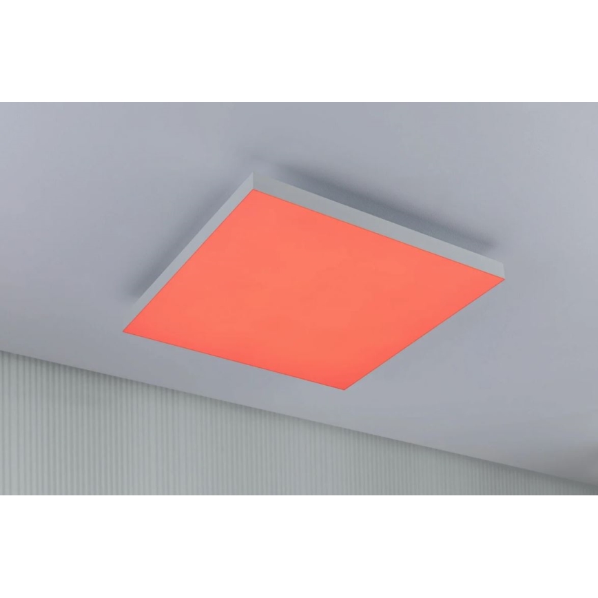 Paulmann 79905 - LED/19W RGBW Plafón regulable VELORA 230V 3000-6500K + control remoto