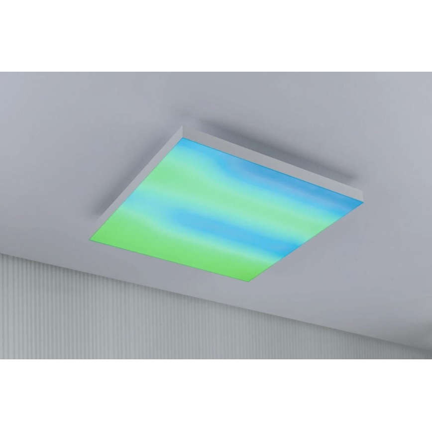 Paulmann 79905 - LED/19W RGBW Plafón regulable VELORA 230V 3000-6500K + control remoto