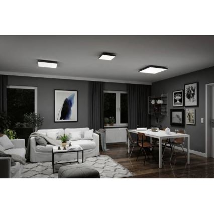 Paulmann 79909 - LED/31W RGBW Plafón regulable VELORA 230V 3000-6500K + control remoto