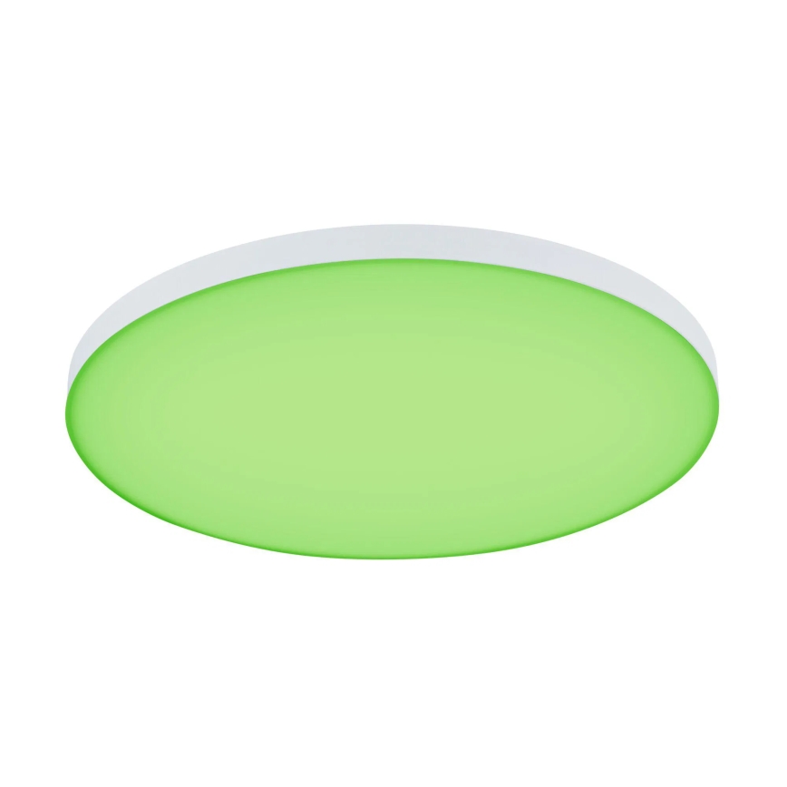 Paulmann 79929 - Luminaria de techo LED regulable 22W RGBW LORIA 230V Ø 40 cm blanca