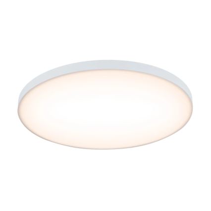 Paulmann 79929 - Luminaria de techo LED regulable 22W RGBW LORIA 230V Ø 40 cm blanca