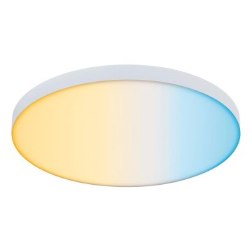 Paulmann 79931 - LED/16,5W IP44 Lámpara de techo regulable LORIA 230V 2700-6500K