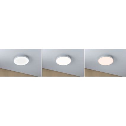 Paulmann 79931 - LED/16,5W IP44 Lámpara de techo regulable LORIA 230V 2700-6500K