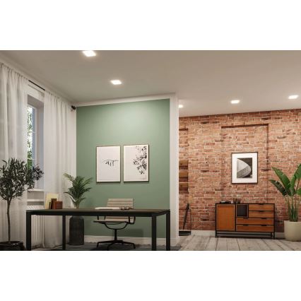 Paulmann 79948 - LED/12W IP44 Luminaria empotrable regulable para baño VARIFIT 230V