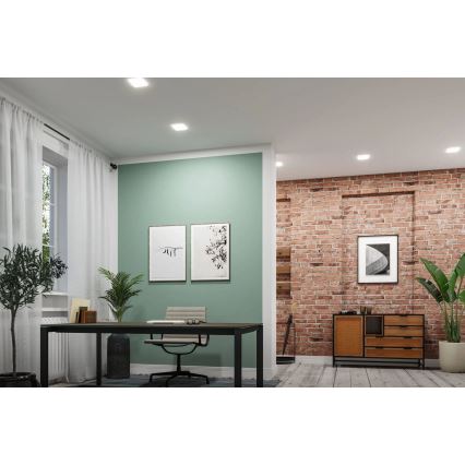 Paulmann 79954 - Foco empotrable regulable LED 12W IP44 para baño VARIFIT 230V