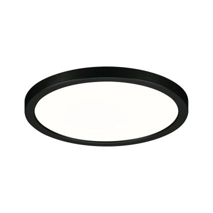 Paulmann 79965 - LED/13W IP44 Regulable downlight empotrable para baño AREO 230V Ø 17,5 cm negro