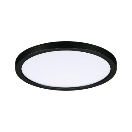 Paulmann 79965 - LED/13W IP44 Regulable downlight empotrable para baño AREO 230V Ø 17,5 cm negro