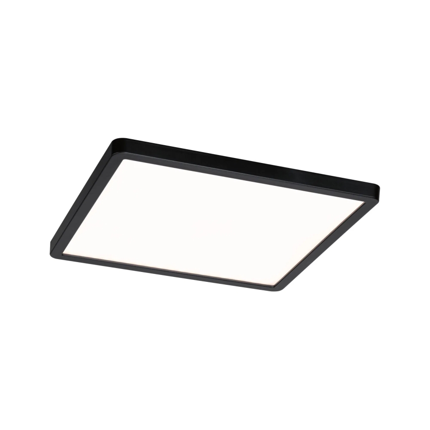 Paulmann 79967 - Lámpara empotrable regulable para baño LED 16W IP44 AREO 230V 23x23 cm negra