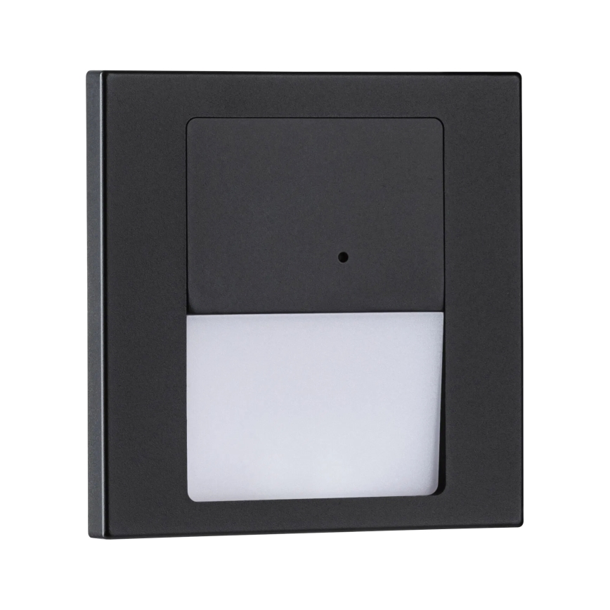 Paulmann 80004 - LED/1W Iluminación de escalera con sensor TSARO 230V Lead/negro
