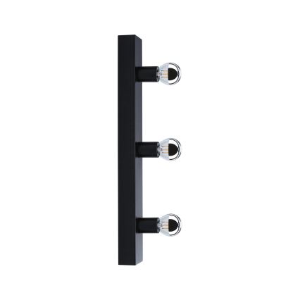Paulmann 80097 - 3xE14/40W IP44 Iluminación de espejo de baño REGULA 230V negro