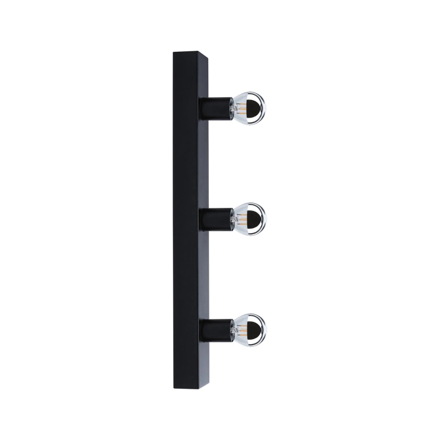 Paulmann 80097 - 3xE14/40W IP44 Iluminación de espejo de baño REGULA 230V negro