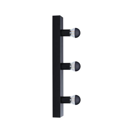 Paulmann 80097 - 3xE14/40W IP44 Iluminación de espejo de baño REGULA 230V negro