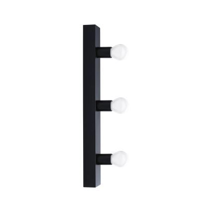 Paulmann 80097 - 3xE14/40W IP44 Iluminación de espejo de baño REGULA 230V negro