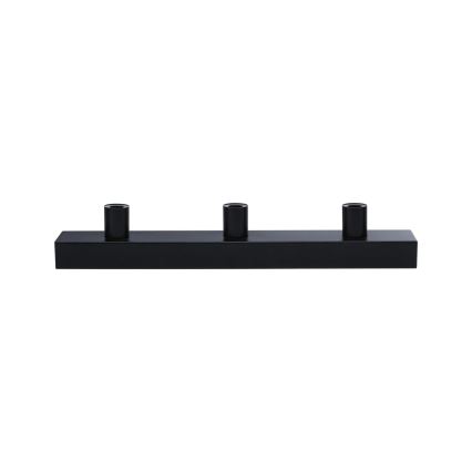 Paulmann 80097 - 3xE14/40W IP44 Iluminación de espejo de baño REGULA 230V negro