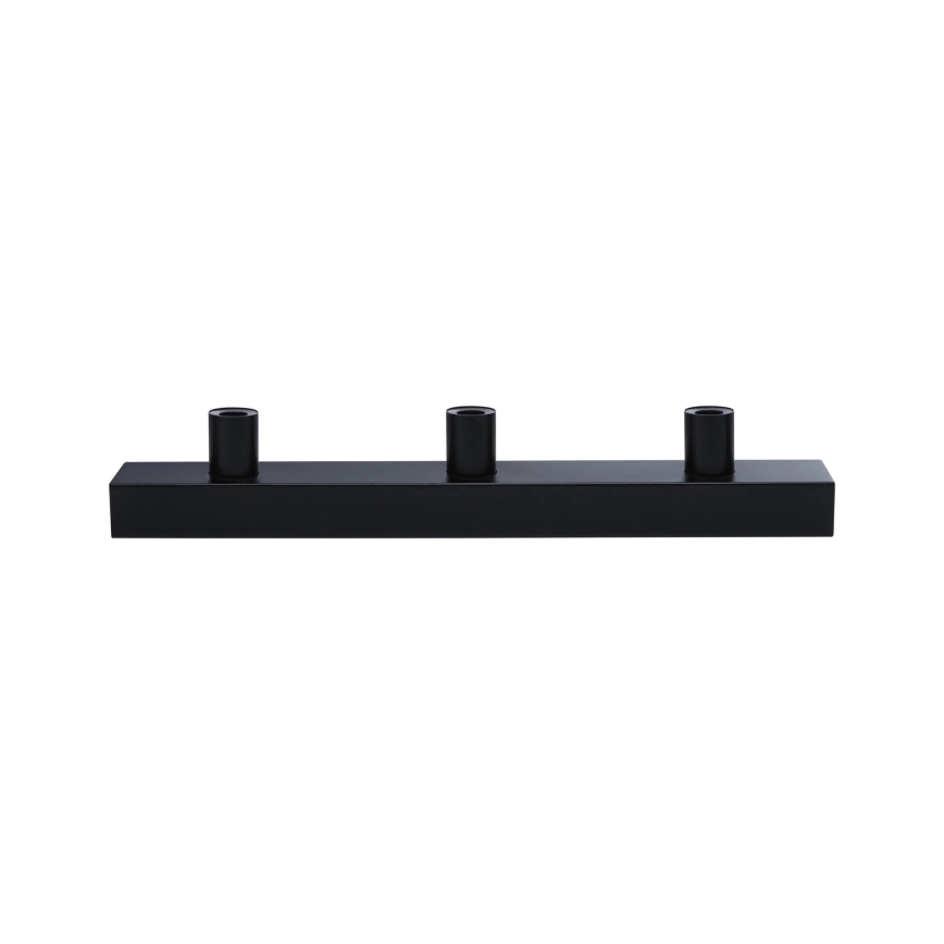 Paulmann 80097 - 3xE14/40W IP44 Iluminación de espejo de baño REGULA 230V negro