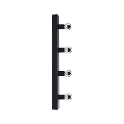 Paulmann 80099 - 4xE14/40W IP44 Iluminación de espejo de baño REGULA 230V negro