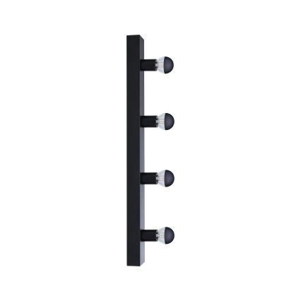 Paulmann 80099 - 4xE14/40W IP44 Iluminación de espejo de baño REGULA 230V negro