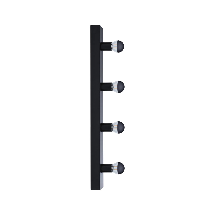 Paulmann 80099 - 4xE14/40W IP44 Iluminación de espejo de baño REGULA 230V negro