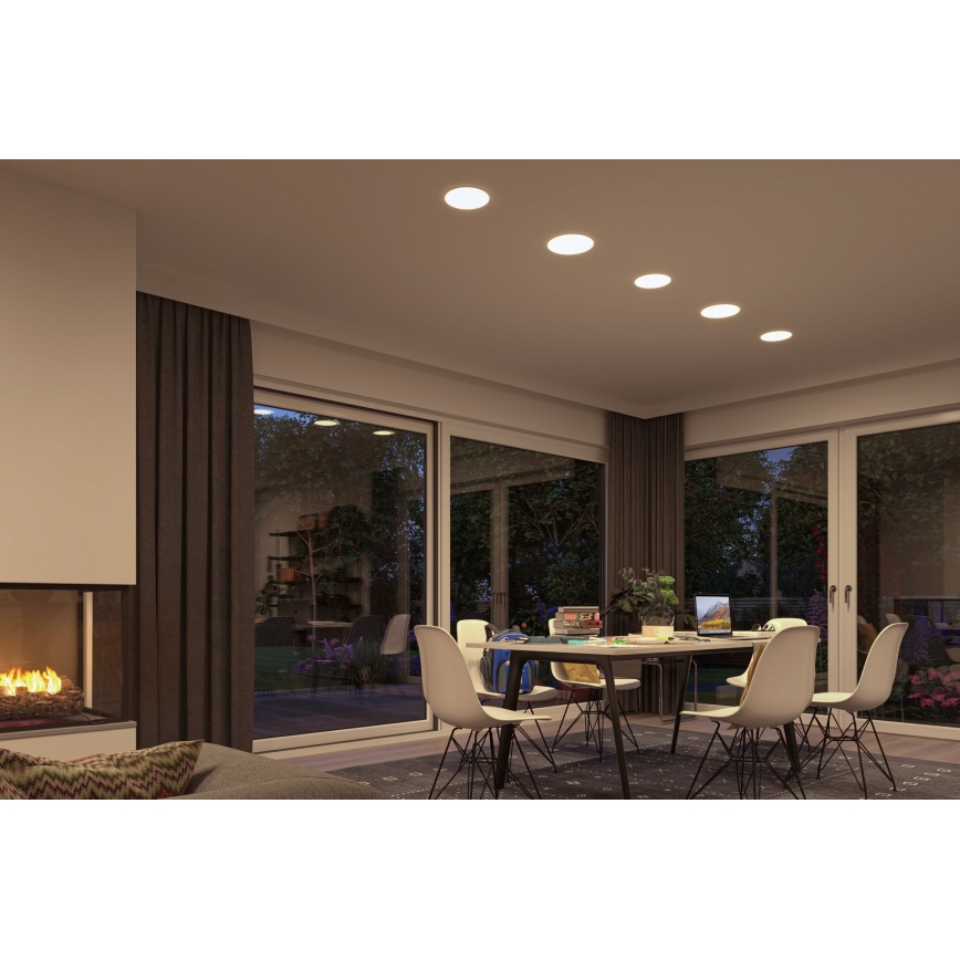 Paulmann 92392 - LED/17,5W IP44 Lámpara empotrable para el baño VARIFIT 230V