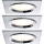 Paulmann 92696 - SET 3xLED/8W Lámpara empotrable regulable DICE 230V