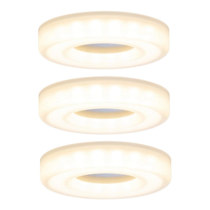 Paulmann 92704 - SET 3xLED/5,5W Plafón BAGEL 230V