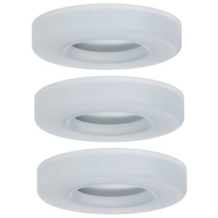 Paulmann 92704 - SET 3xLED/5,5W Plafón BAGEL 230V