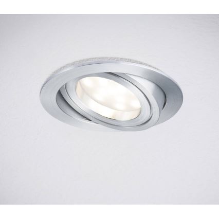 Paulmann 92798 - 1xLED/6,8W IP23 Lámpara empotrable de baño COIN 230V
