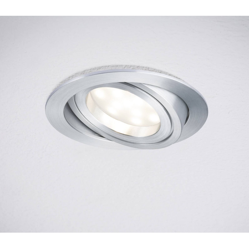 Paulmann 92798 - 1xLED/6,8W IP23 Lámpara empotrable de baño COIN 230V