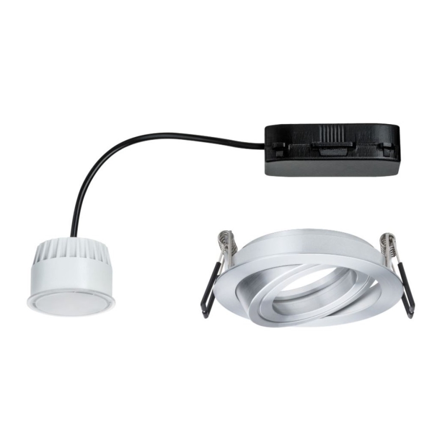 Paulmann 92798 - 1xLED/6,8W IP23 Lámpara empotrable de baño COIN 230V