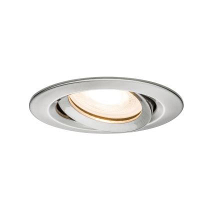 Paulmann 92900 - SET 3xGU10/7W IP65 Lámpara empotrable regulable para el baño NOVA 230V