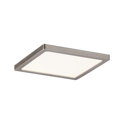 Paulmann 92940 - LED/6,5W IP44 Regulable luminaria empotrable para baño AREO 230V 12x12 cm cromo mate