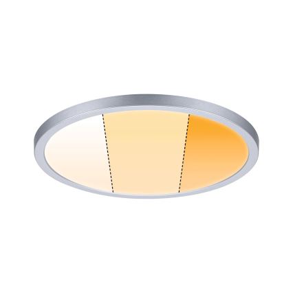 Paulmann 92992 - LED/16W IP44 Lámpara empotrada de techo para baño AREO 230V 2000/3000/4000K Ø 23 cm cromo mate