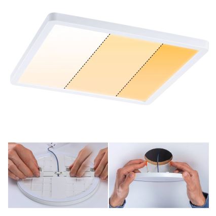 Paulmann 92994 - LED/16W IP44 Luminaria empotrable para baño VARIFIT 230V 2000/3000/4000K