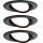 Paulmann 93080 - SET 3xLED/6W IP23 Lámpara empotrable regulable para el baño COIN 230V