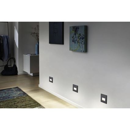 Paulmann 93094 - LED/1,2W Lámpara de escalera EDGE 230V